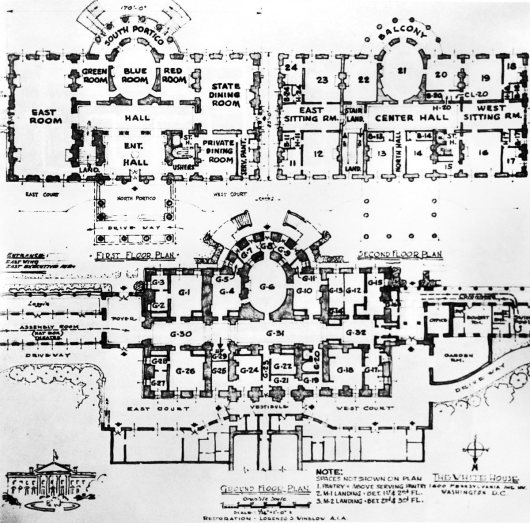 whitehouse floorplan in 1952.jpg